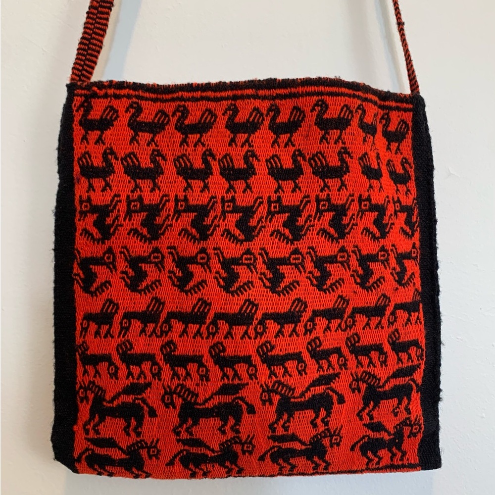 Bolivian Woven Pegasus Small Crossbody Bag